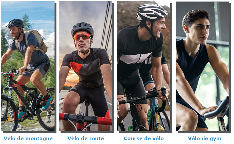 ensemble de chemise de cyclisme pour hommes