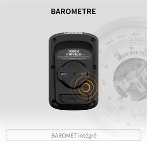 Baromètre intégré
